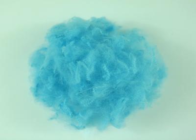 3D*38MM Recycle Cationic Polyester Fiber , Polyester Staple Fiber For Carpet