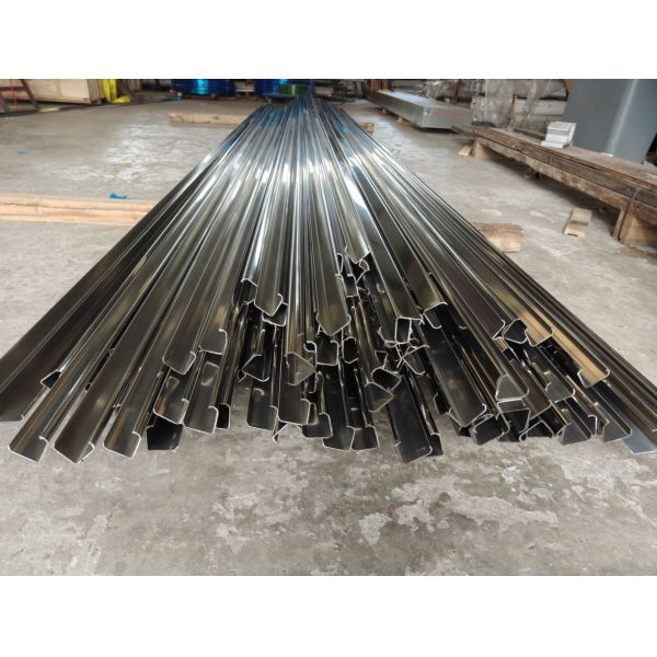 7005 Aluminum Alloy 4800MM Length Aluminium Extruded Profile for Hydraulic Rock Drilling Rig Feed Beam