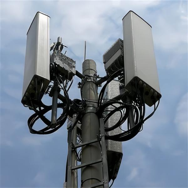 Network Mobile Gsm Monopole Tower Iron Wifi Antenna Signal Tower