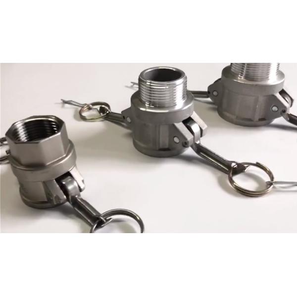 Quick connect camlock couplings fittings,Stainless steel (SS316, SS304), Brass, Aluminum, Polypropylene, Nylon