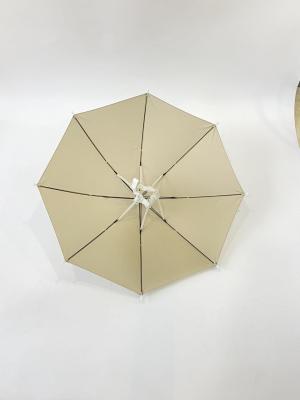 Hands-Free Head Umbrella 14 Inches Waterproof Pongee Fabric