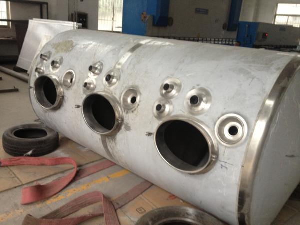 Combo CIP Cleaning Machine For Drink Milk Plant , Alkali Acid Hot Water Washing