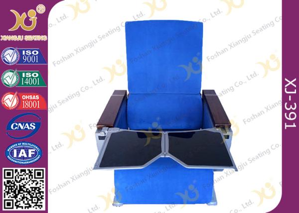 Air Bus Boeing Air Craft Type Folding Table Theatre Seating Chairs By Aluminum Alloy Structure