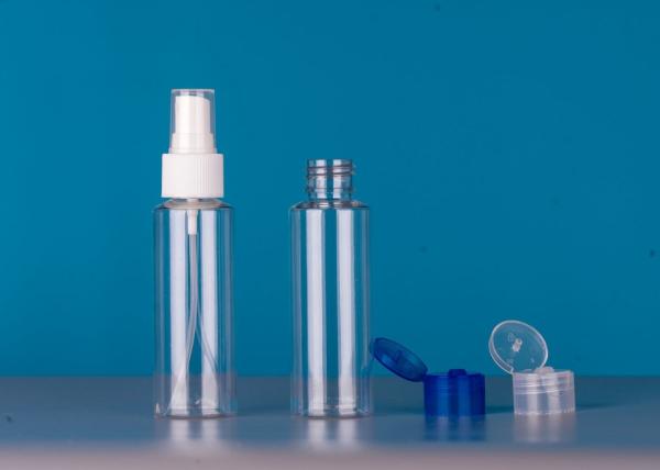 Flip Top Cap 160Ml PET Empty Plastic Bottles For Toner Lotion