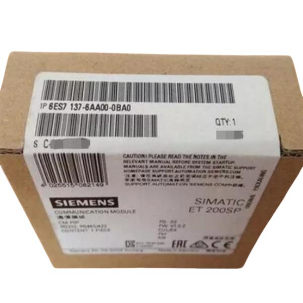 SIEMENS 6ES7137-6AA00-0BA0 SIMATIC ET 200SP, CM PTP COMMUNICATION MODULE для серийного подключения RS422, RS485 и RS232