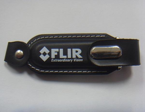 Memoria USB AT-030A del cuero del regalo de la promoción