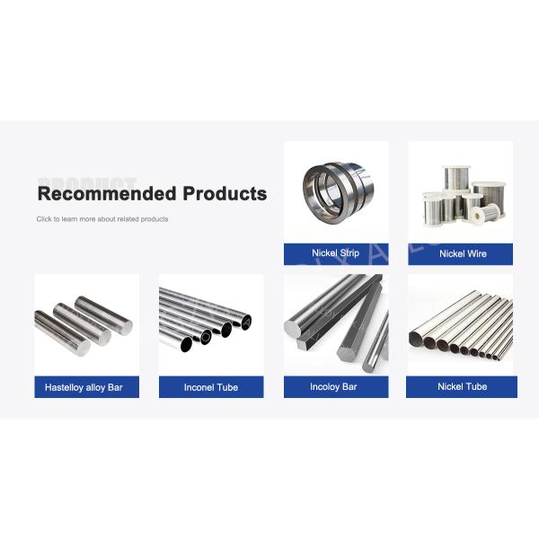 Монель В.Нр.2.4375 Nicu30Al K500 Никелевой стальной сливочной сливочной 400 Стержень Uns N05500 Монель K500 Круглый Стержень