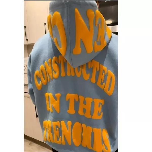                 Custom Puff Print Sweatshirt 3D Logo Oversized Heavyweight Fleece Sweater Men Sport Cotton Men′s Hoodies & Sweatshirts             