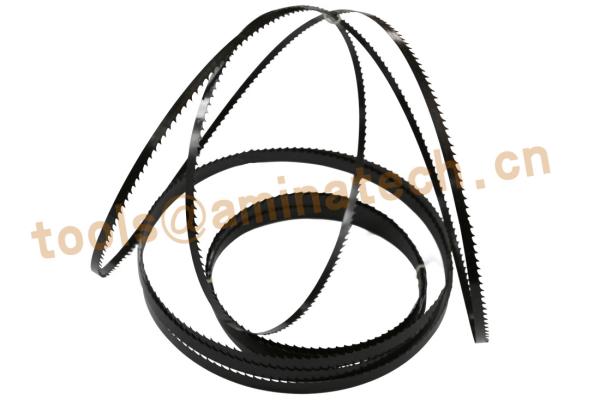 Portable Mini Band Saw Blades High-Carbon Steel black