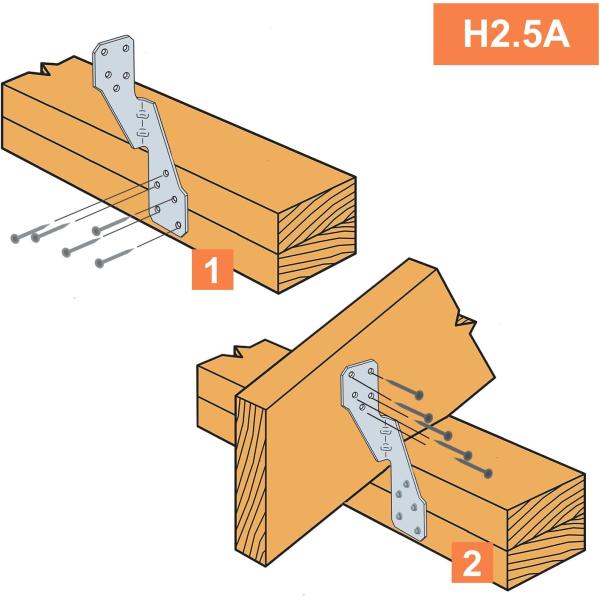 Sturdy Hurricane Tie for Durable Trusses/Rafters Support in ISO Certified Construction