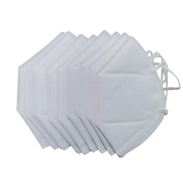 White N95 Face Mask Ethylene Oxide Sterilization Non Woven Fabric 	Face Mask