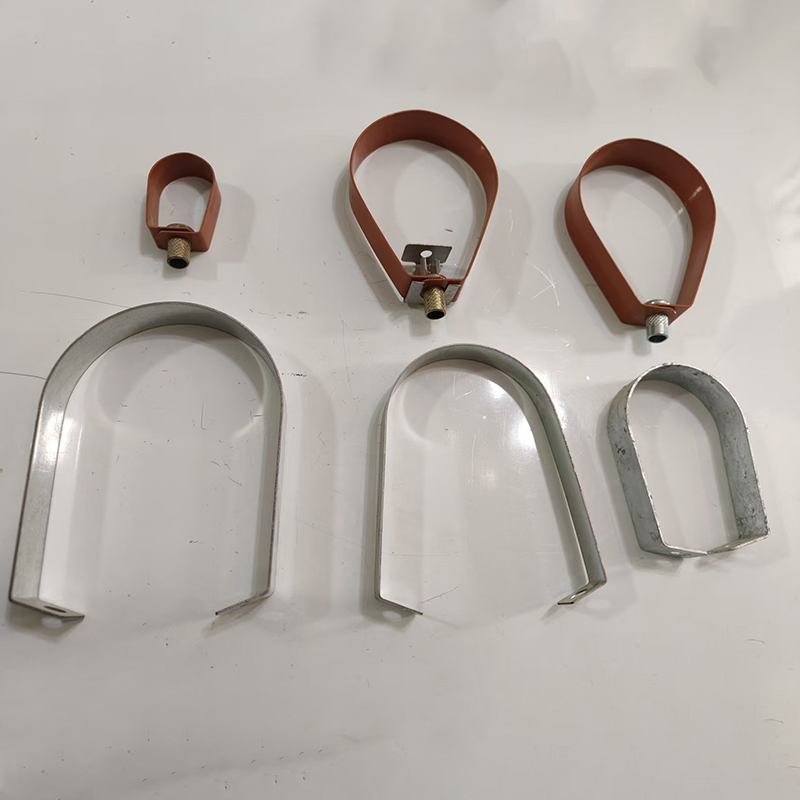 Wiring Tube EMT Conduit Accessories Galvanized U Shape Pipe Hanger Clamp