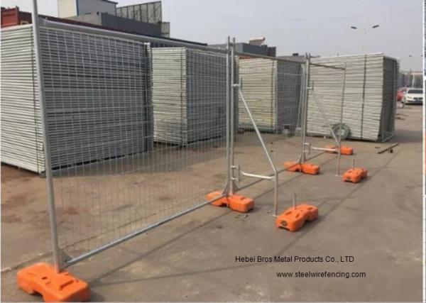 Australia Standard Temporary Construction Fence Galvanized Welded Wire Mesh For Festivals