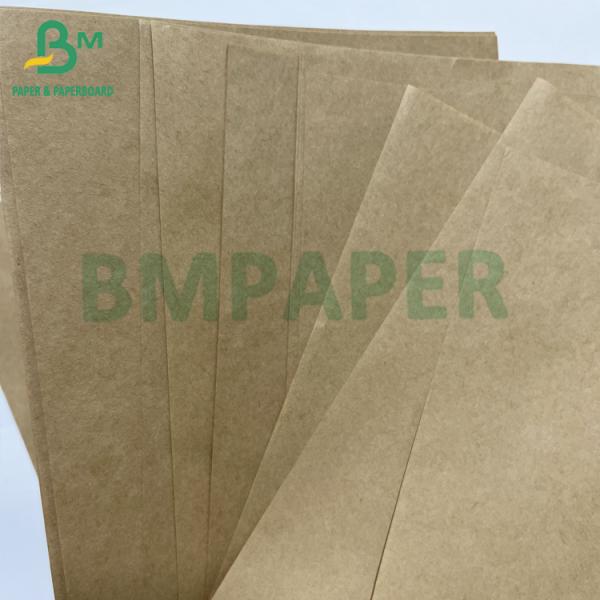 Strong Food Grade 65 70 GSM Unbleached Brown Package Bag Paper