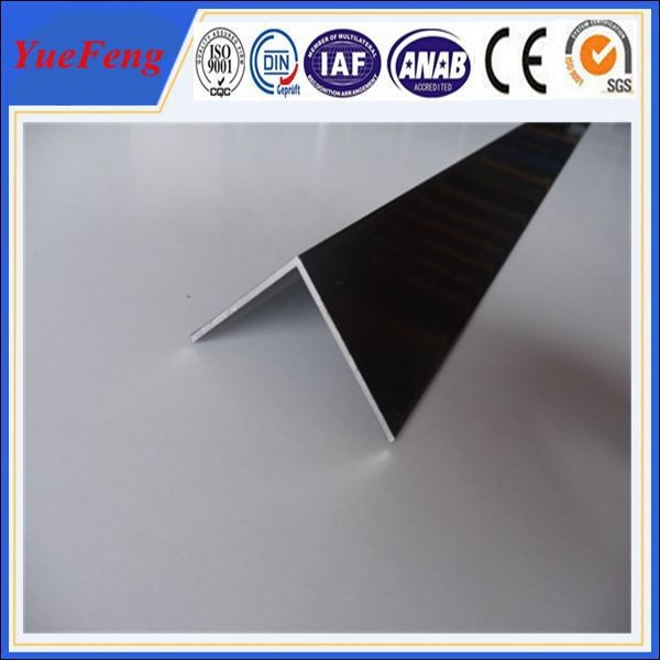 6063 T5 aluminum angle profile / OEM aluminum angles / per ton of aluminum