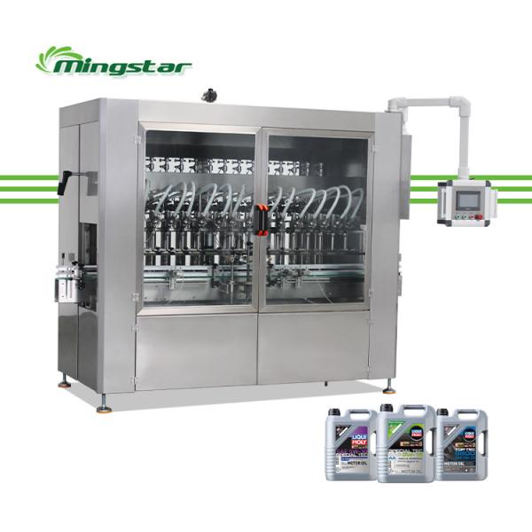 6 8 12 16 20 Heads Automatic Engine Oil Filling Machine Liquid Sunflower Cooking Oil Filling Machine
