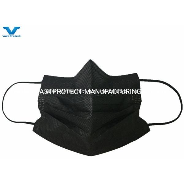 Lista branca 3 Ply Earloop PP não tecido Proteção médica Disponível Máscara facial cirúrgica