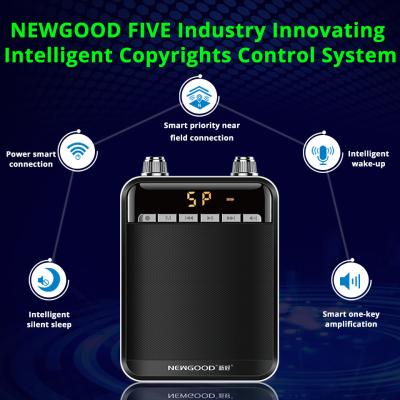 Hiqh Quality Smart Wake Up Sleep Auto Connecting Paired Wireless Headset Microphone for professional voice amplification
