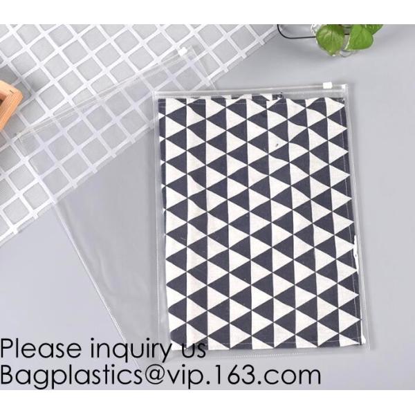 China Manufacturer Wholesale Transparent Beautiful Clear Eva Cosmetic Bag,Travel Bag With Double Zip Design, Bagease