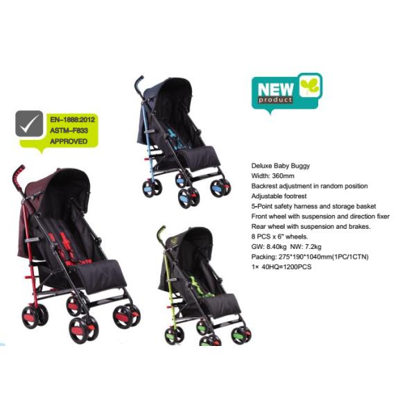 Deluxe baby buggy