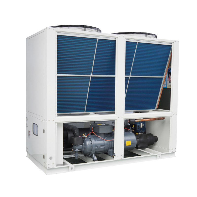 Custom 50 Ton Water Air Cooled Screw Chiller For Commercial HVAC