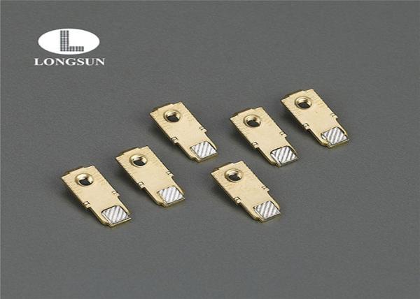Tungsten Carbide Powder Copper Contact Tips  Powder Metallurgy  For Micro Switches