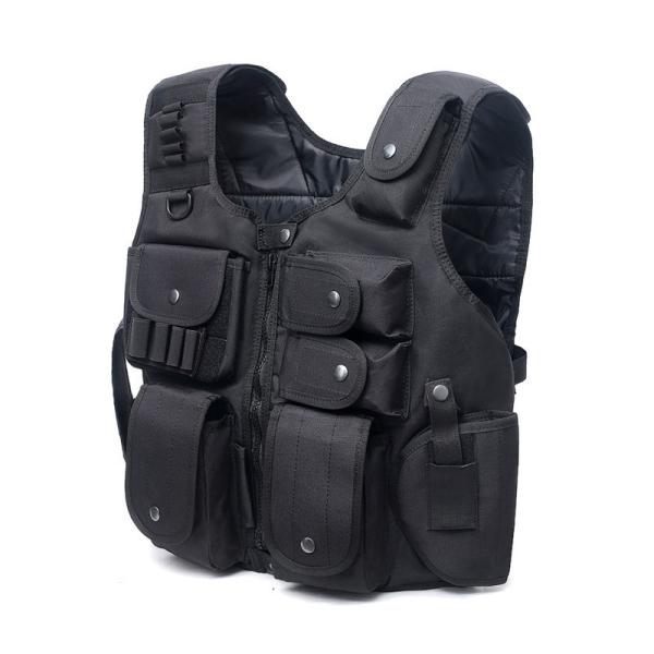 600D Nylon Military Tactical Vest For Camping Mountaineering 55*53*20cm
