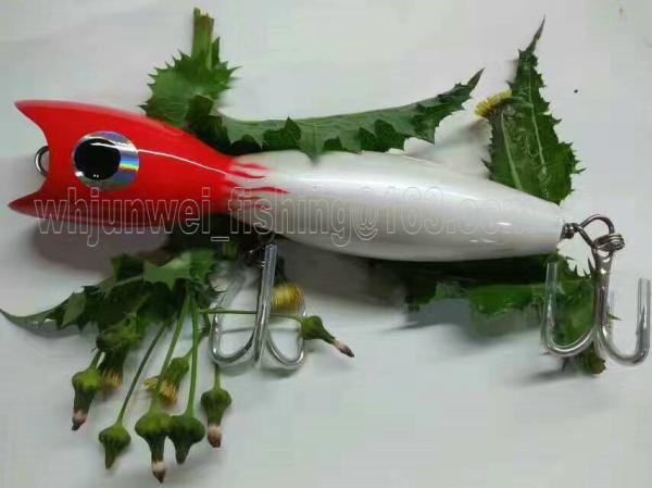 2017 new 20cm/110g best sale wooden popper fishing hard lure popper bait/saltwater/trolling lure