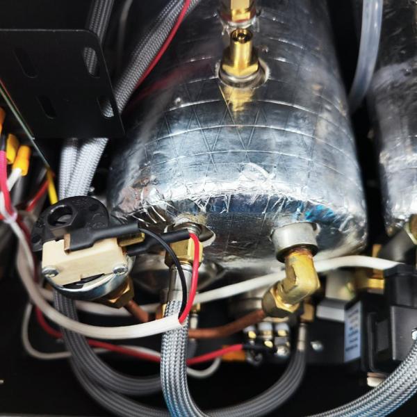 NW 38 kg Máquina de expreso comercial semiautomática con doble caldera