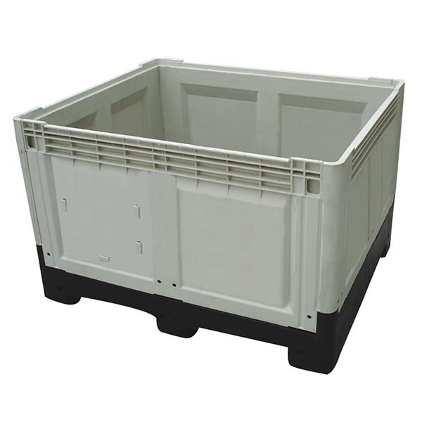 1200*1000*810mm Grey Collapsible Bulk Containers for Food Easy to Clean and Maintain
