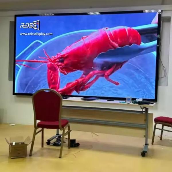 Premium Indoor LED Screen High-Brightness Ultra-Thin 2K/4K/8K Wall Panel for Dynamic Advertisement Display 1 Year Warranty