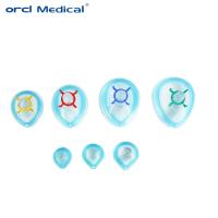 Máscara de anestesia de PVC para adultos con válvula almohadilla de aire desechable máscara facial para anestesia máscara almohadilla de aire máscara