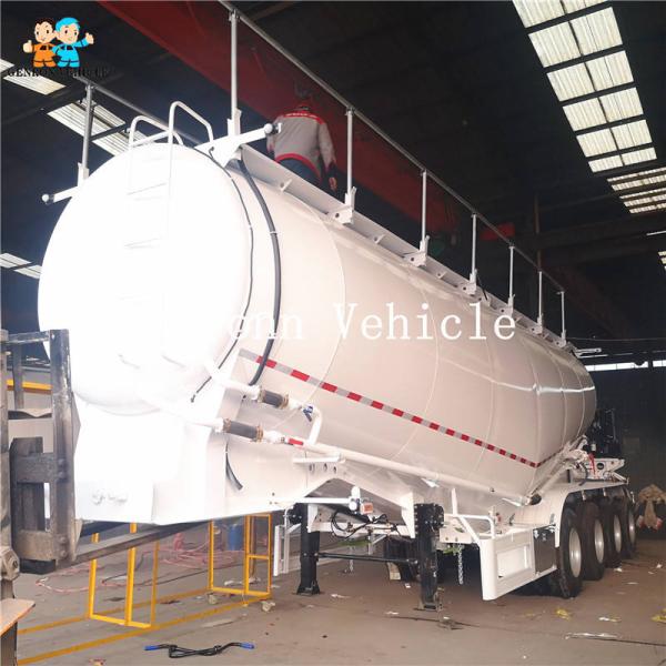 CCC сухой оптовый 3 цапф смесителя 68m3 оптовый цемента бренд Genron трейлера Semi