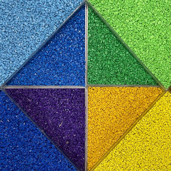 Nontoxic EPDM Rubber Playground Surface for Outdoor Playground Safety Flooring