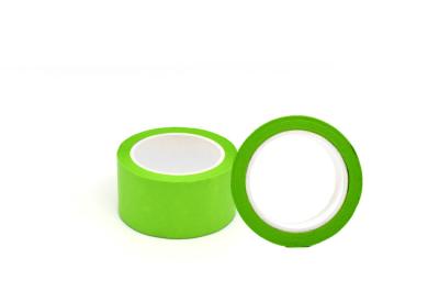 Green 20mm Fluorescent Washi Tape For Spray Paint