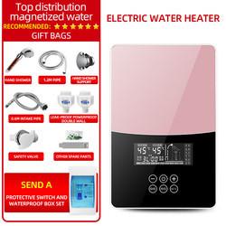 220V Portable Geyser Water Heater Endless 7kw Tankless Water Heater