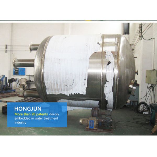 SS304 Body Material Water Treatment Tank with Mirror Polishing and Stainless Steel
