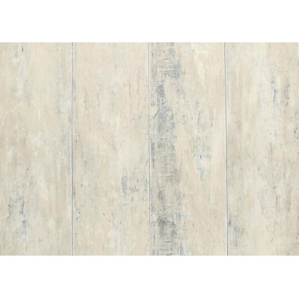 White Nature Modern Bedroom Wallpaper For Sofa Background , Wood Flooring Looking