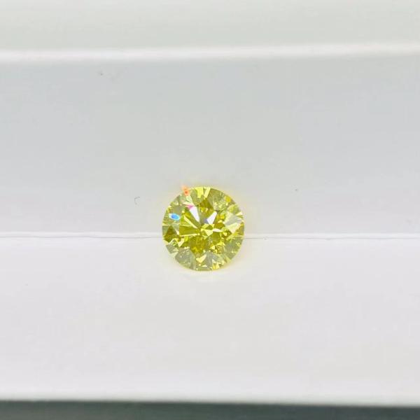 O laboratório de IGI criou diamantes amarelos diamante redondo de 1 quilate