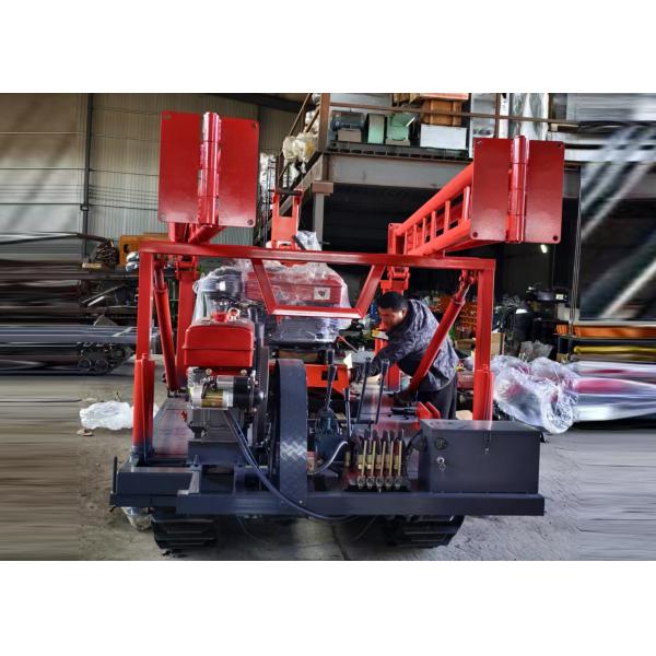 Geological Sampling Shallow Holes GY200 Tracked Core Drilling Rig For Engineering Investigation