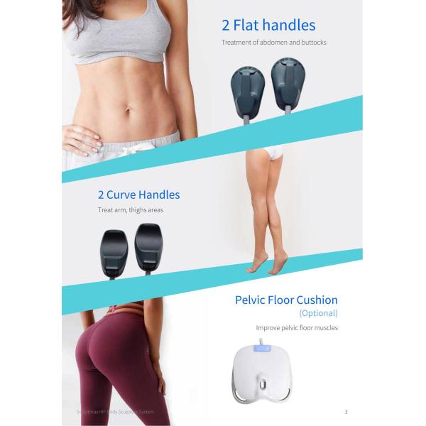 Máquina de escultura EMS Conformación corporal profesional para el desarrollo muscular