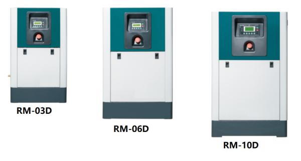 2.2kw 3hp 12cfm oil injection scroll air compressor with 90L tank for painting and sandblast industry