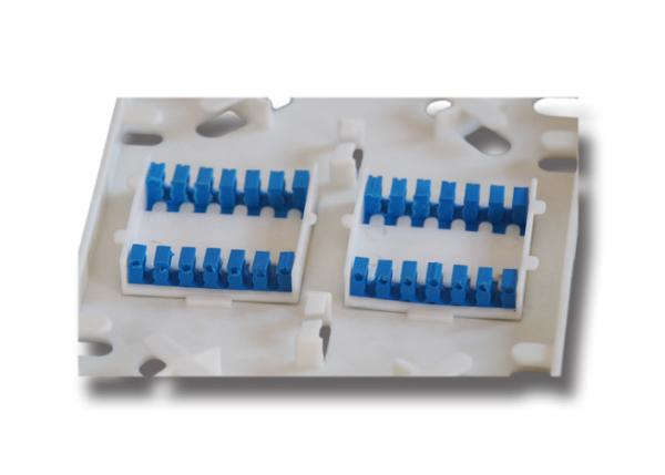 dome inline Fiber Splice Tray heatshrink , optical fiber splice tray ABS PP