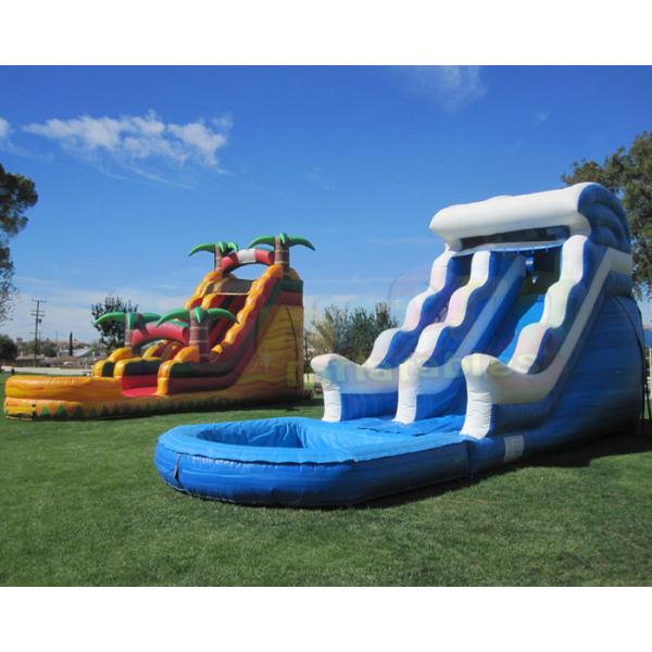 Подгонянное скольжение лета размера 0.55мм коммерчески раздувное с бассейном