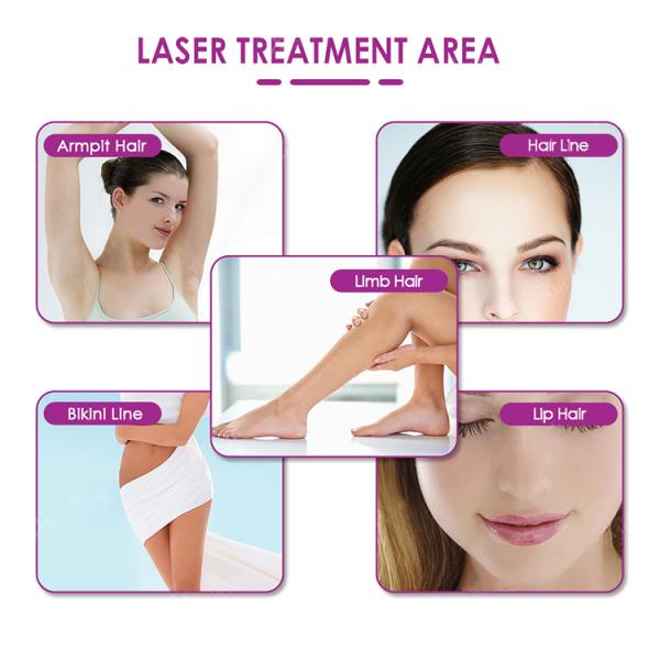 Portable Multifunction 808nm Diode Laser Hair Removal Beauty Machine And Skin Resurfacing