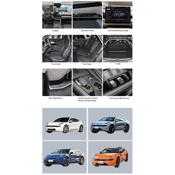 Новый электромобиль мощностью 140 кВтч средний стильный дизайн