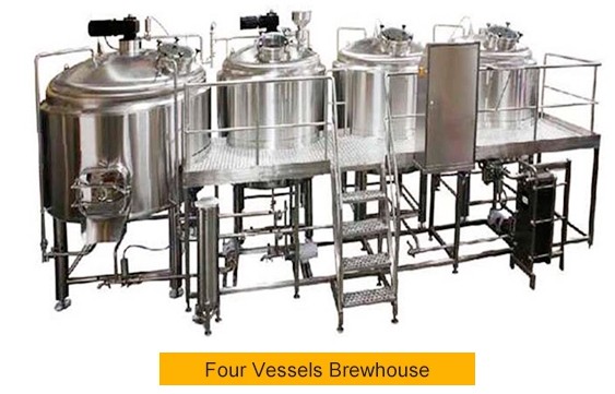 PLC Control Stainless Steel 304 316L Microbrewery System