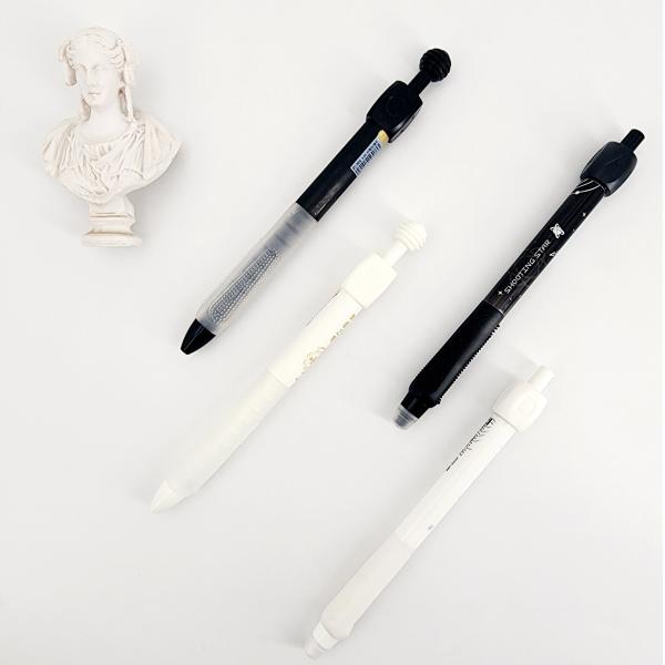 High Quality Rotating Answer Pen Plastic Click Erasable Neutral Pen