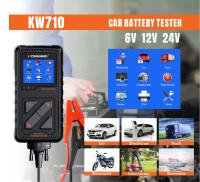 verificador da bateria de carro de 6v 12v 24v KONNWEI KW710 para o veículo da motocicleta do caminhão