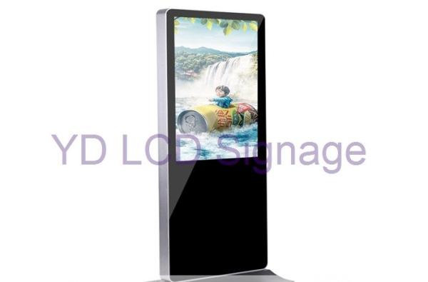 43 Inch Digital Media Signage , Touch Screen Information Kiosk With LED Backlight